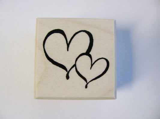 Stempel - Herz, ideal für Hochzeit, Trauung, Liebe, Valentinstag, Embossing usw.