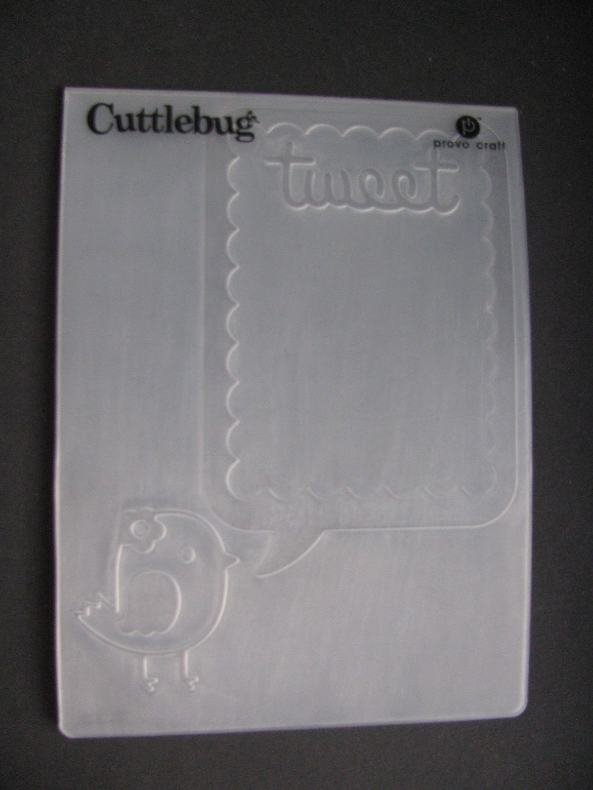 Cuttlebug Create a Critter Embossing, Stanzen Präge Schablone Folder, Cricut